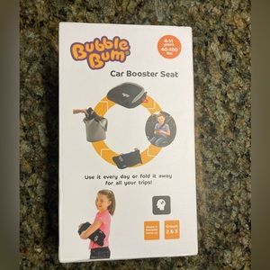 Bubble Bum- New in box! Car booster seat- inflatable.